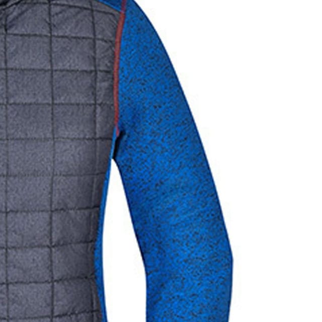 James and Nicholson James and Nicholson Women's Knitted Hybrid Jacket in Royal - 2