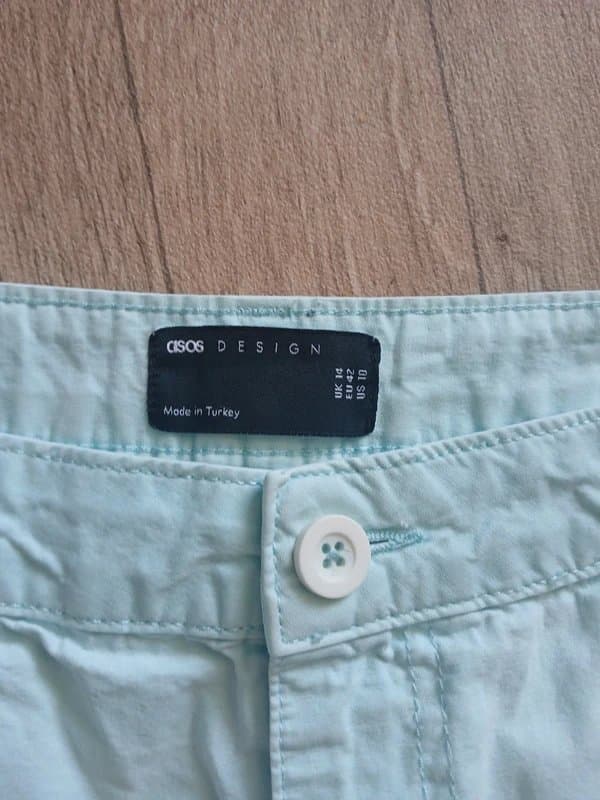 ASOS Design Ladies Asos lightweight summer cargo pants size 14