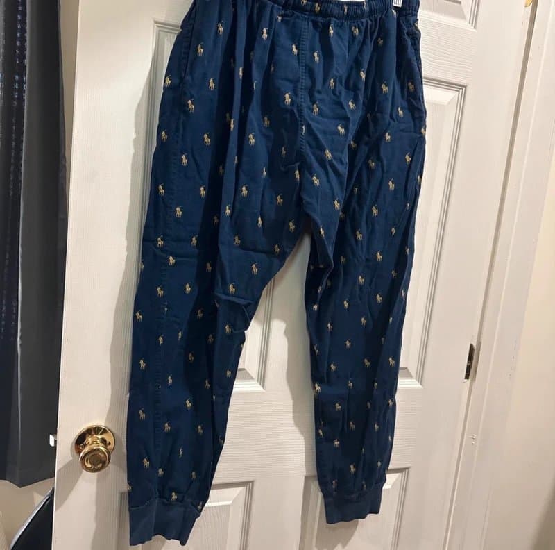 Polo Ralph Lauren Polo Ralph Lauren Navy Logo Jogger Pajama Pants – XL