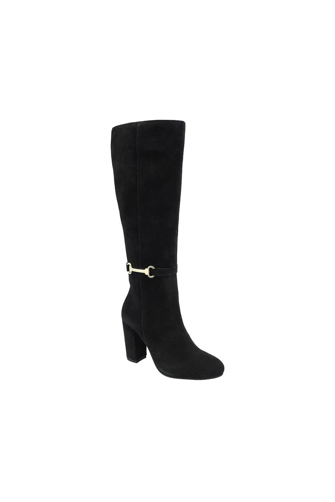 Ravel Ravel Black Suede 'Christon' Knee-High Boots