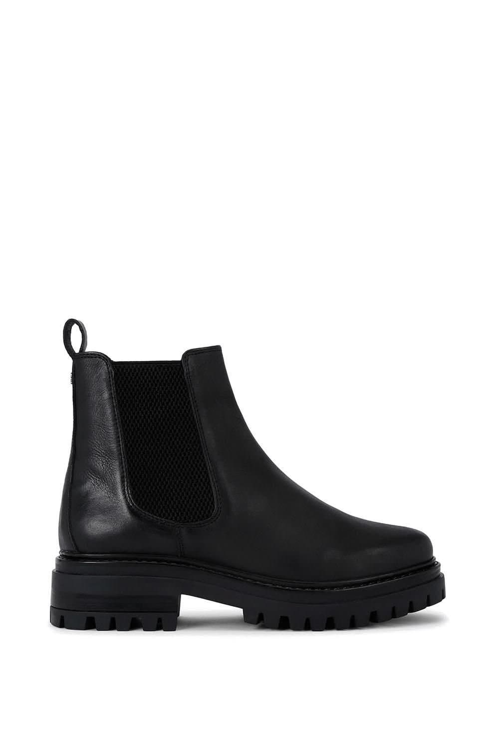 KG Kurt Geiger KG Kurt Geiger Women's 'Teddy' Leather Boots in Black