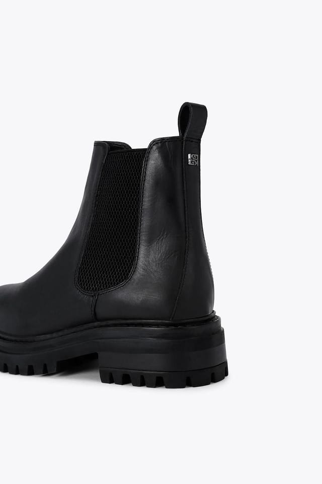 KG Kurt Geiger KG Kurt Geiger Women's 'Teddy' Leather Boots in Black - 3