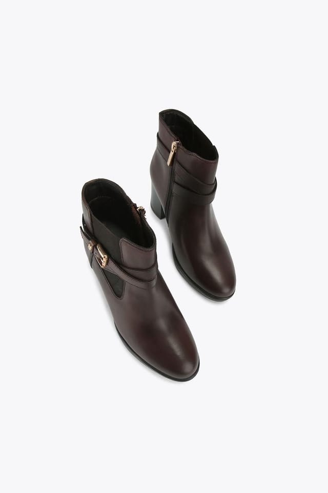 KG Kurt Geiger KG Kurt Geiger Women's 'Sage' Leather Boots in Brown - 2