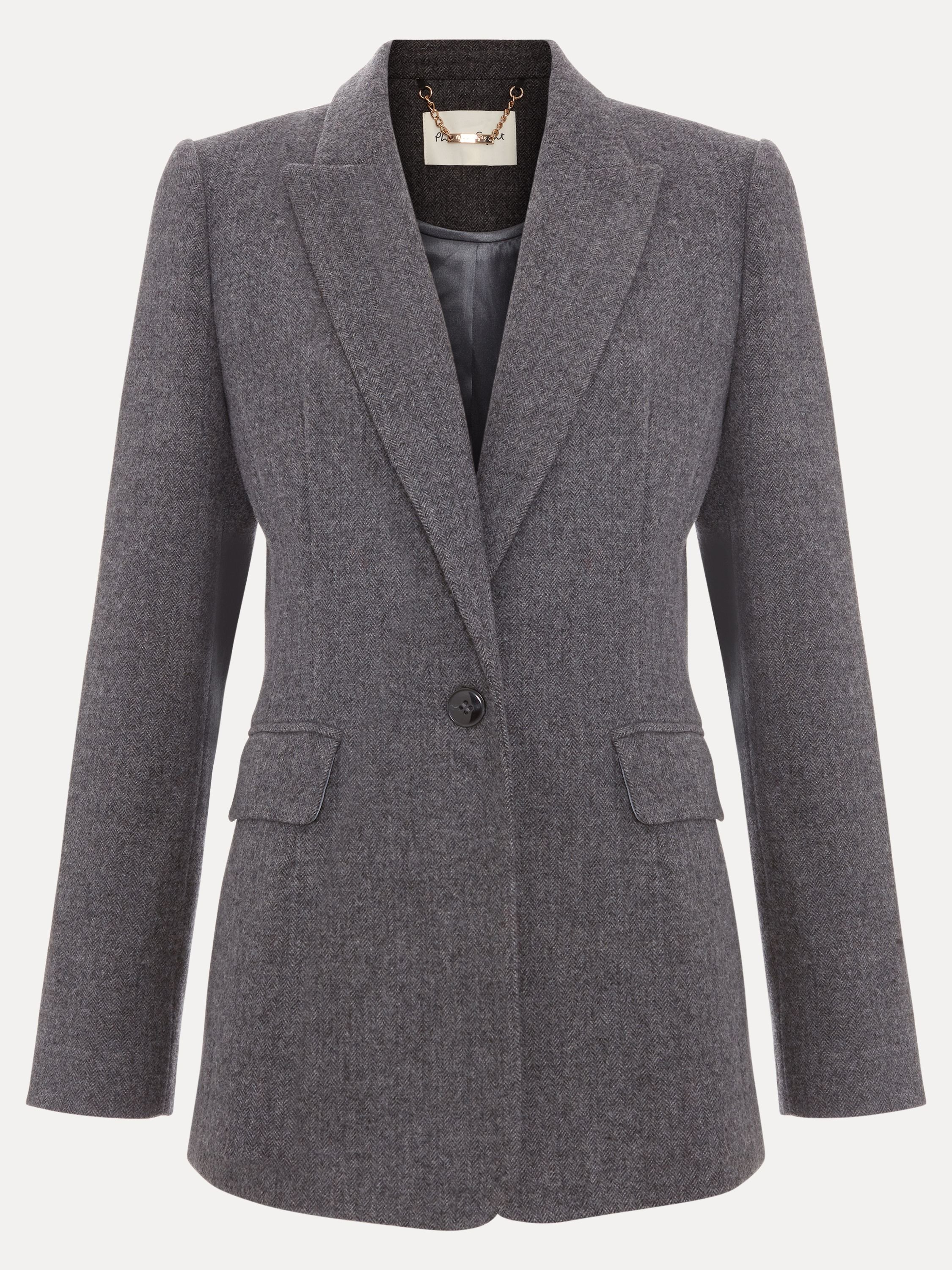 Phase Eight Phase Eight Women's Anise Suit Jacket in Mid Grey - 2