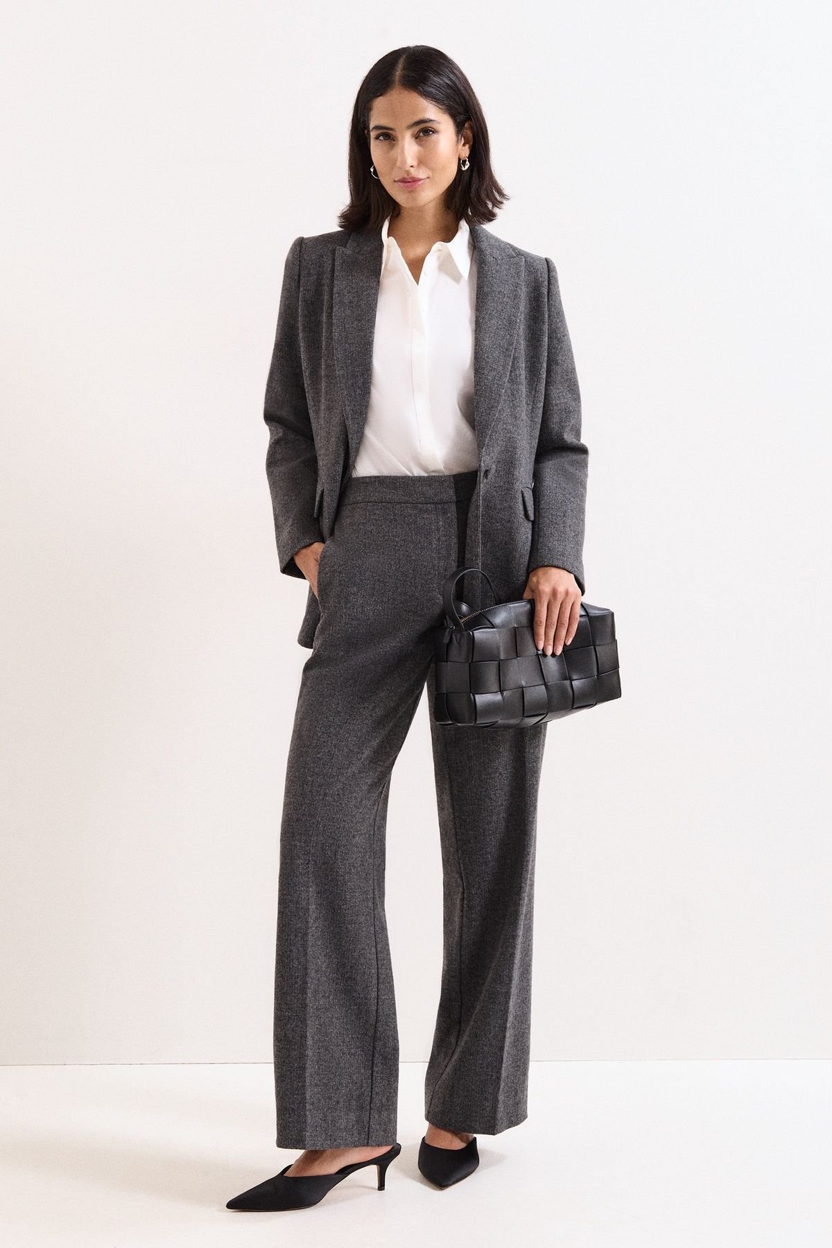 Phase Eight Phase Eight Women's Anise Suit Jacket in Mid Grey - 3