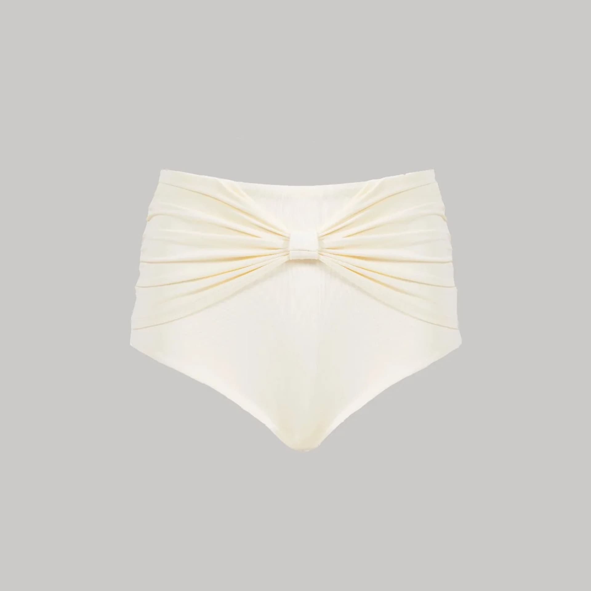 Decolet the Label Decolet the Label Cream High-Waisted Seashell Bikini Bottoms