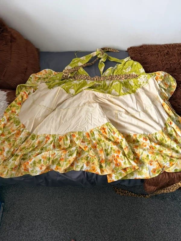 Never Fully Dressed Never fully dressed multi print dress