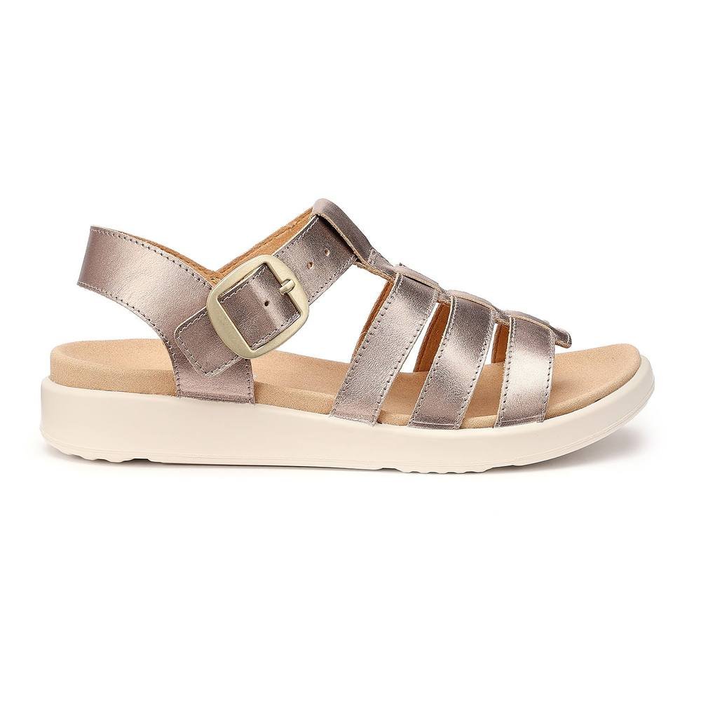 Hotter Hotter Women's 'Alanya' Gladiator Sandals in Rose Gold - 3