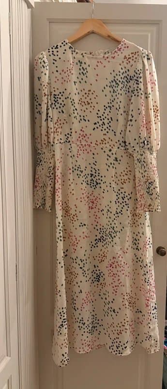 Never Fully Dressed Never fully dressed dotted dress