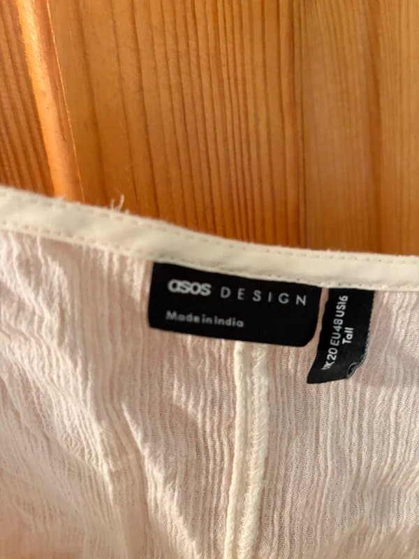 ASOS ASOS white vest
