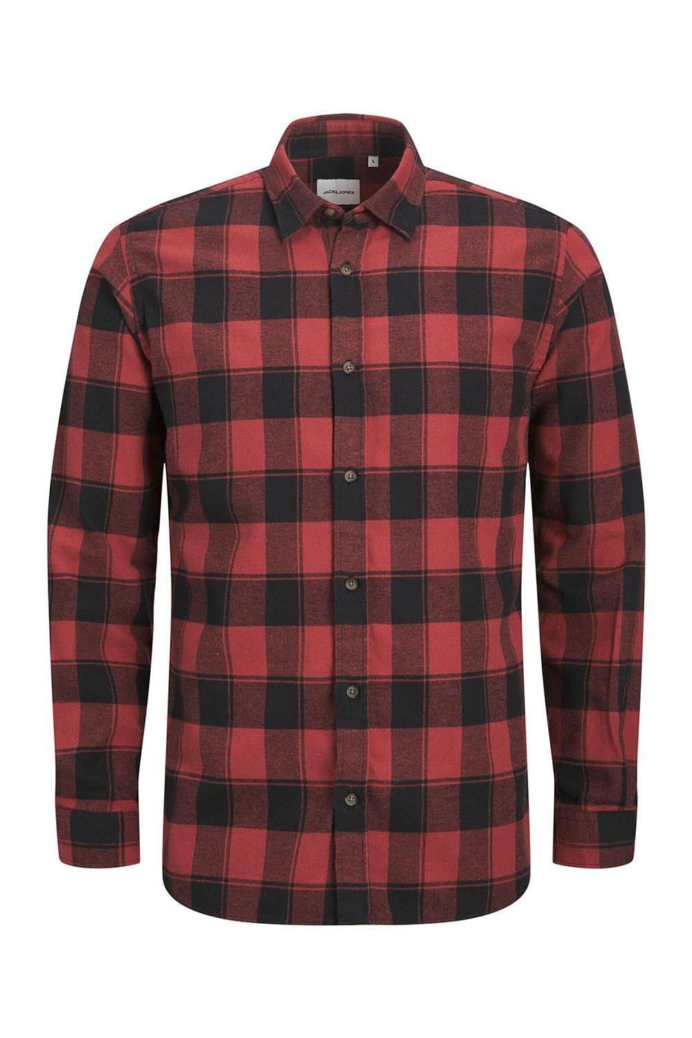 jack & jones Jack & Jones Red Checked Long Sleeve Shirt