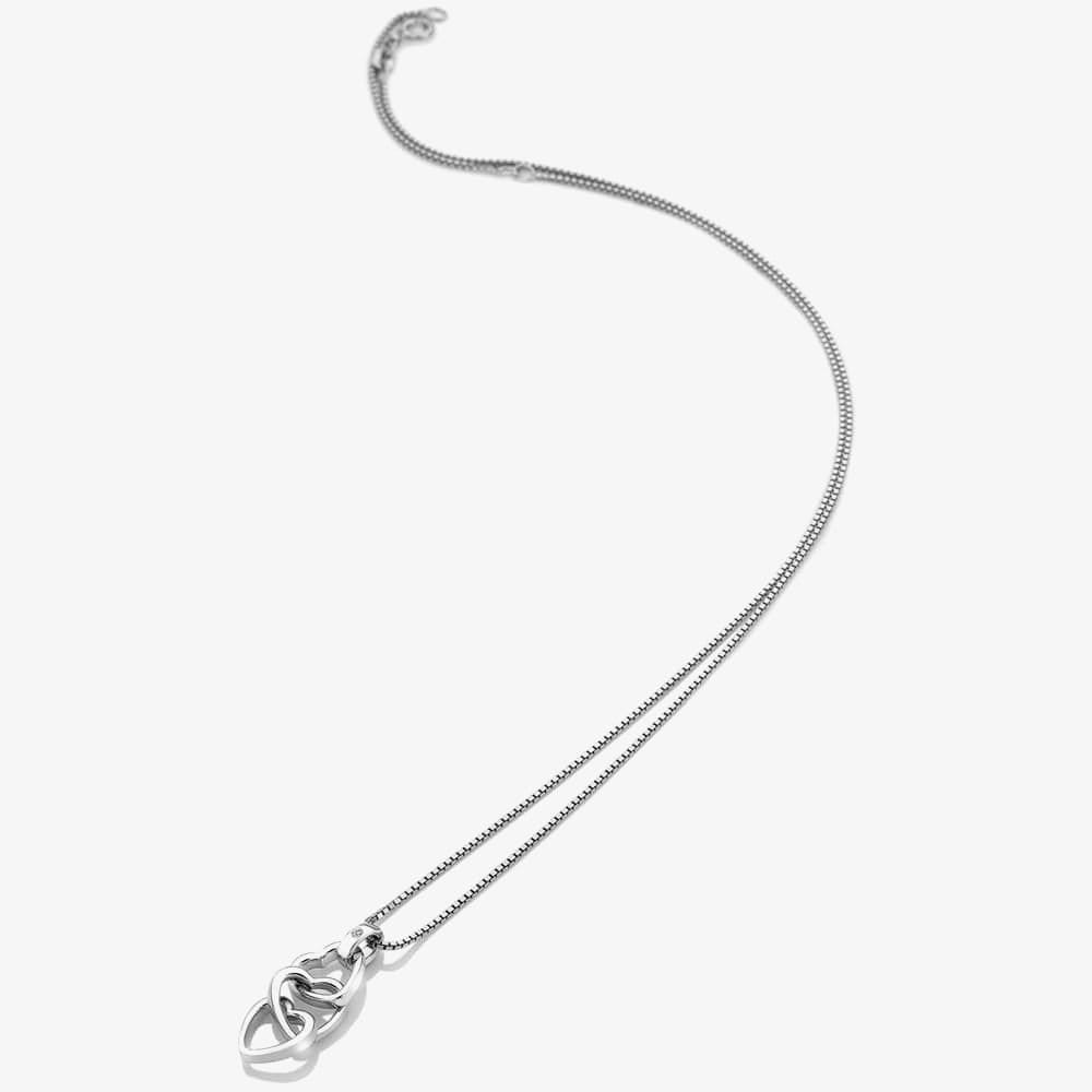 Hot Diamonds Hot Diamonds Women's Trio Triple Heart Pendant in Silver - 4