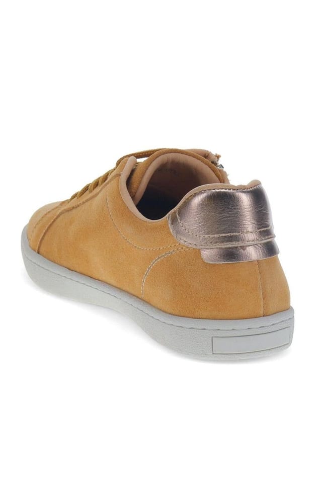 Jones Bootmaker Jones Bootmaker Women's Bambi Leather Trainers in Tan - 3