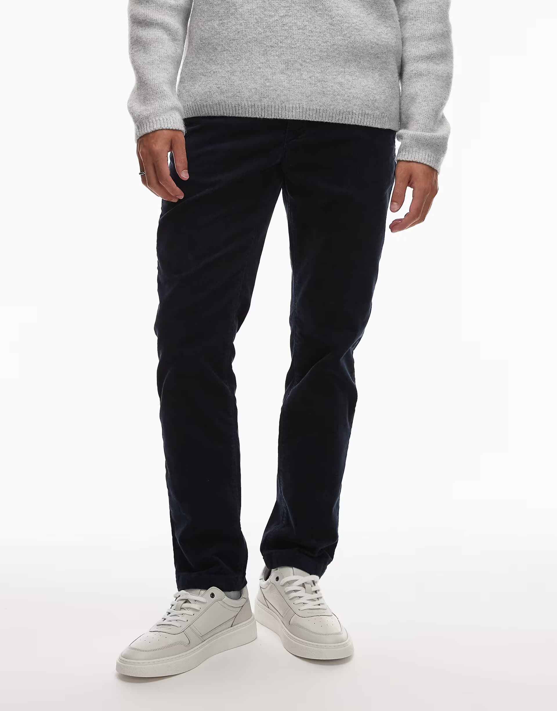 ASOS Tommy Hilfiger denton corduroy chino trousers in navy