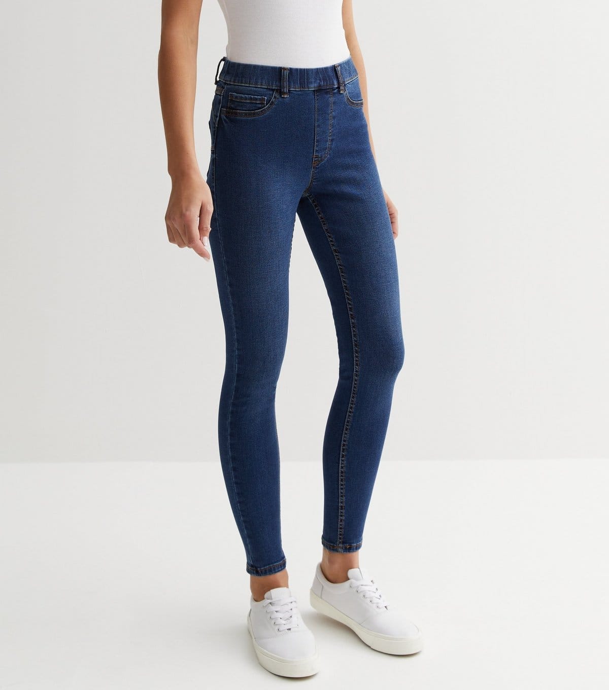 New Look Women's Blue Lift & Shape Emilee Jeggings New Look - 4