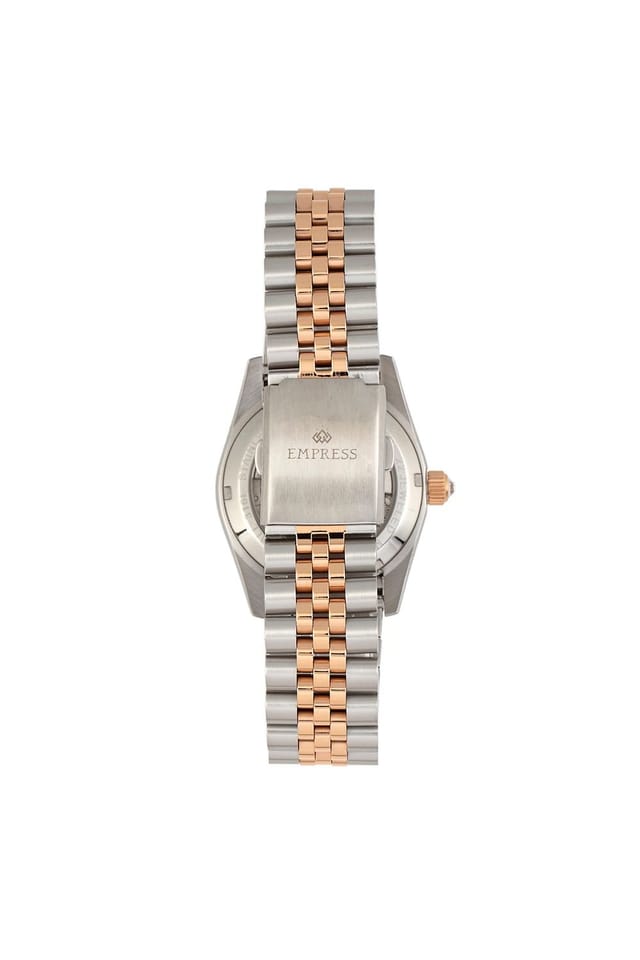 Empress Empress Women's Constance Automatic Bracelet Watch with Date in Rose Gold - 2