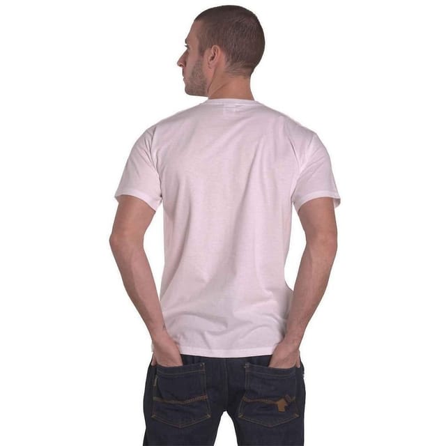 Public Enemy Public Enemy Men's Logo Cotton T-Shirt in White - 2