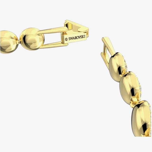 Swarovski Swarovski Women's Angelic Clear Crystal Pave Gold Tone Bracelet 5505469 - 3