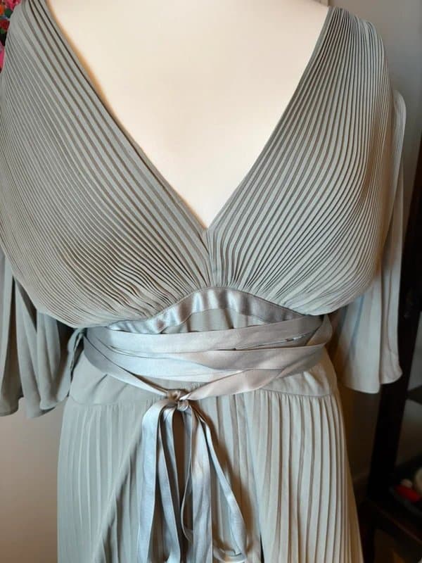 ASOS ASOS sage bridesmaids dress