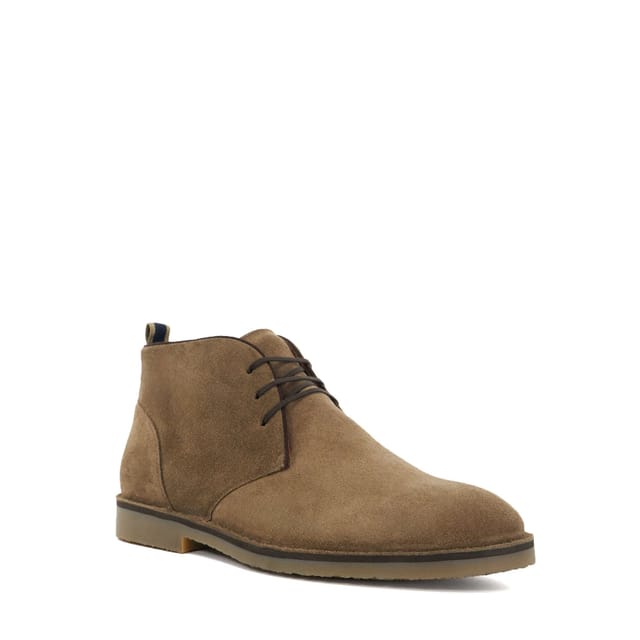 Dune London Dune London Men's 'Cashed' Suede Chukka Boots in Natural - 2