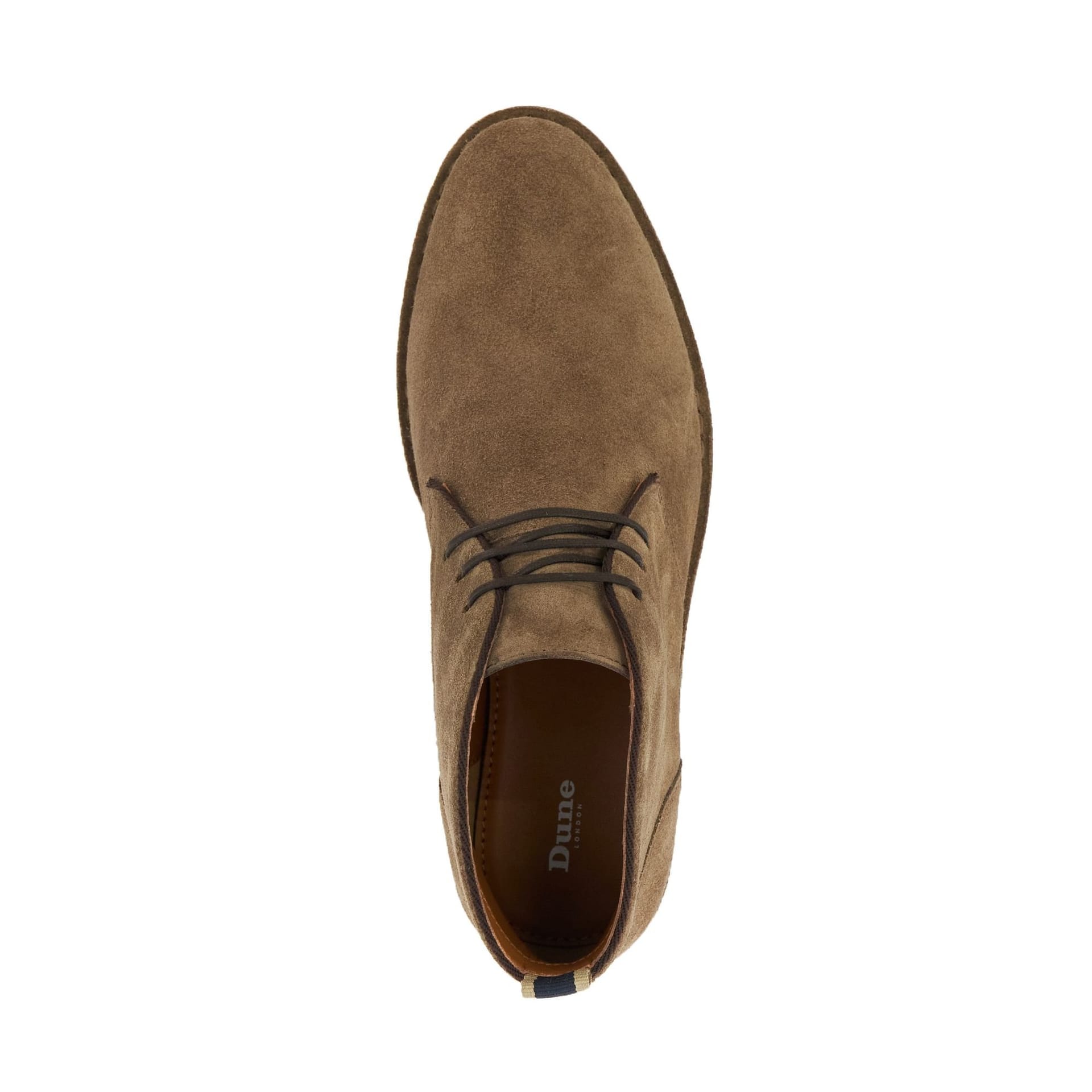 Dune London Dune London Men's 'Cashed' Suede Chukka Boots in Natural - 4