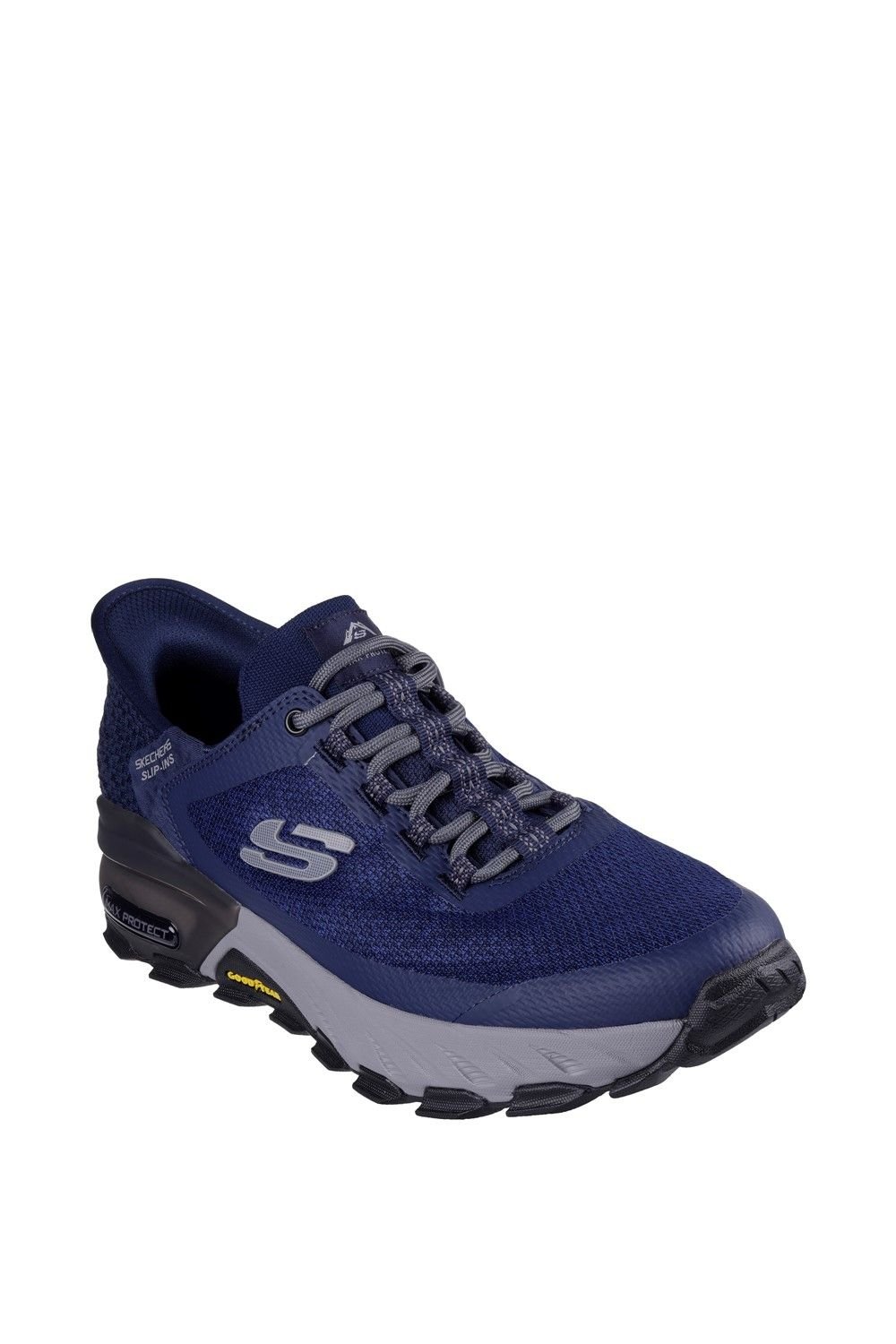 Skechers Skechers Men's Max Protect Assembly Hiking Shoes in Navy - 2
