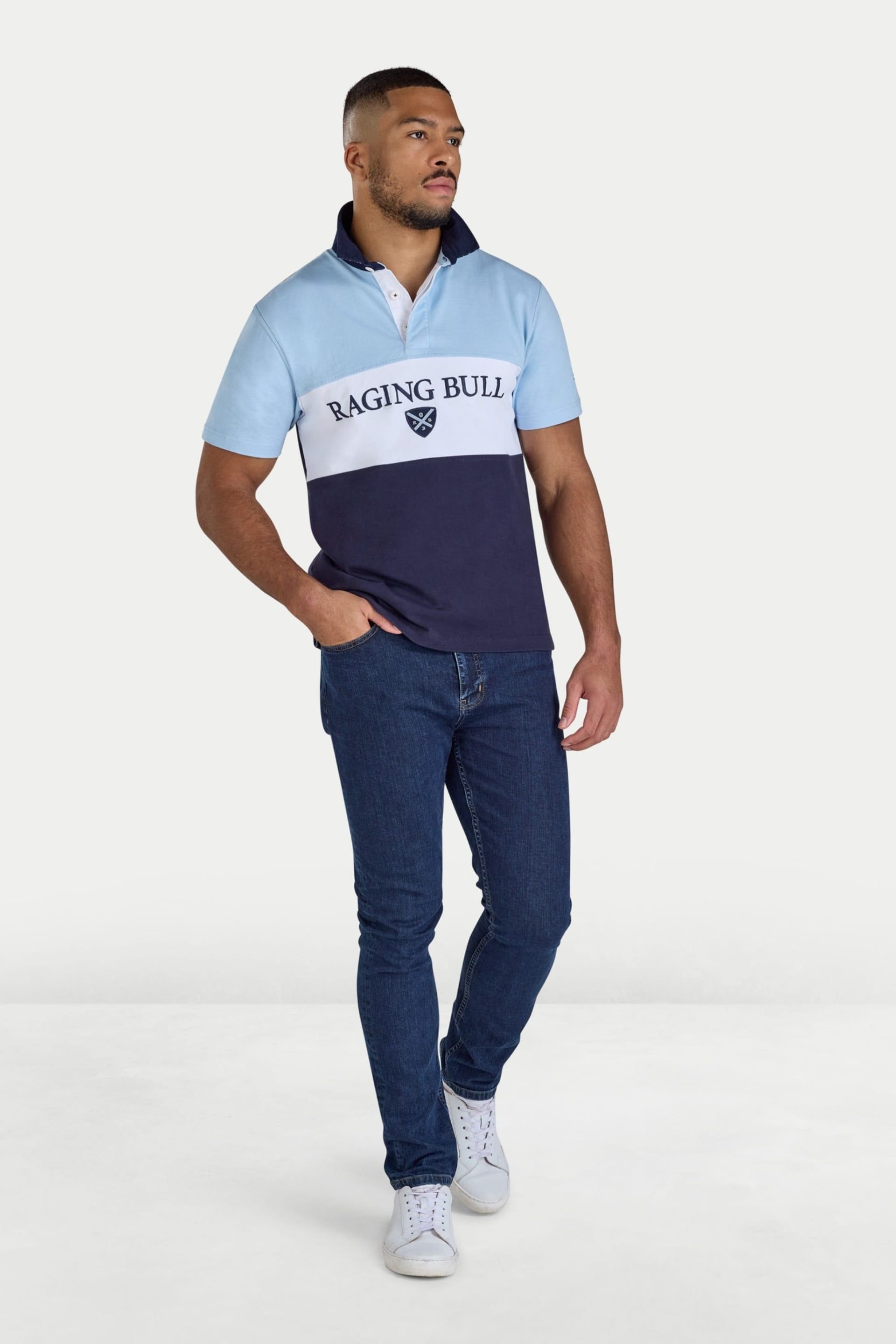 raging bull Raging Bull Men's Cut & Sew Rugby - 4