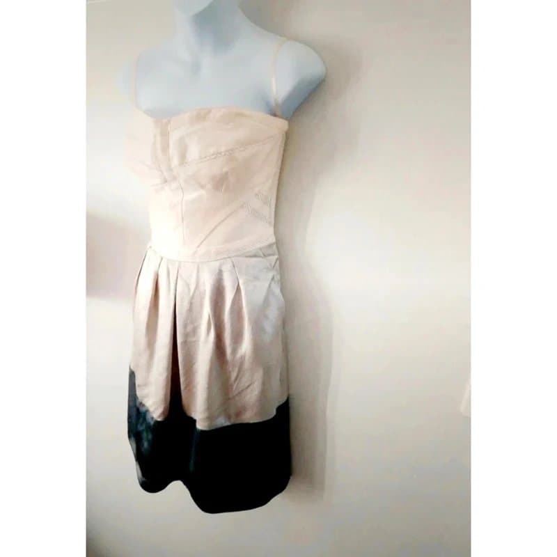 Reiss Reiss silk blend corset strapless mini dress UK size 12