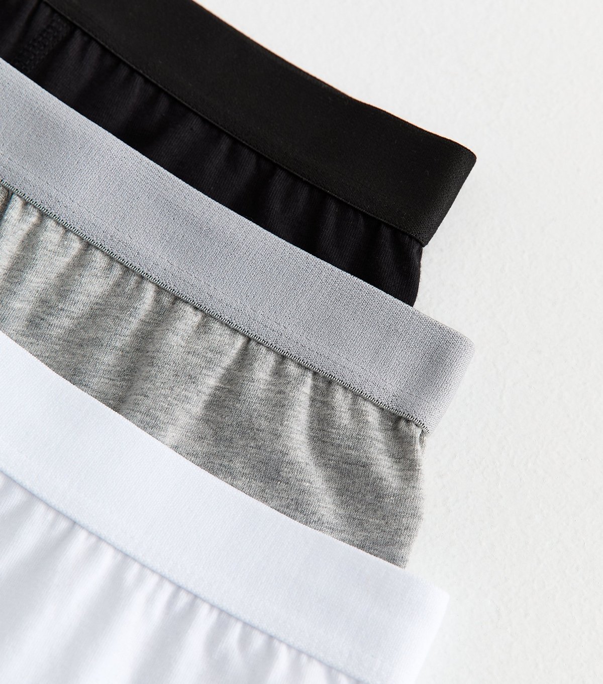 New Look Men's Pack of 3 Multicoloured Jersey Boxers New Look - 2