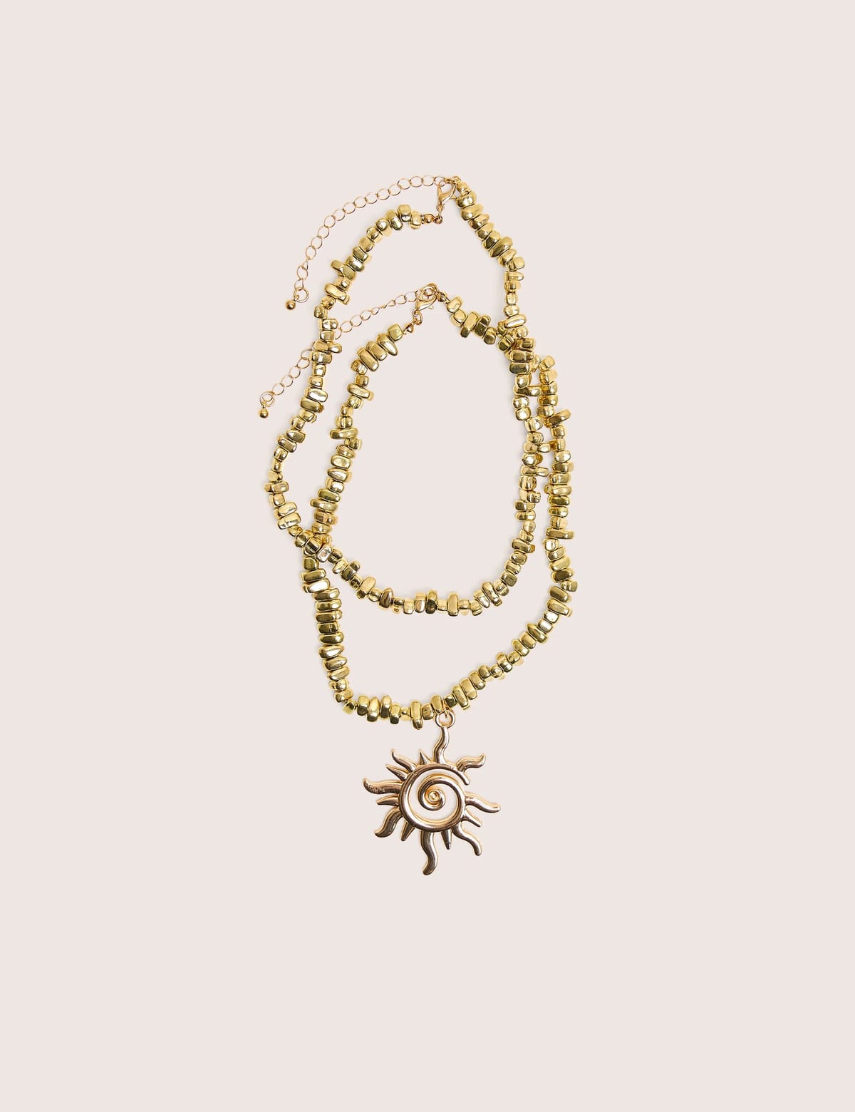 Public Desire Layered Sunshine Necklace in Gold - 1