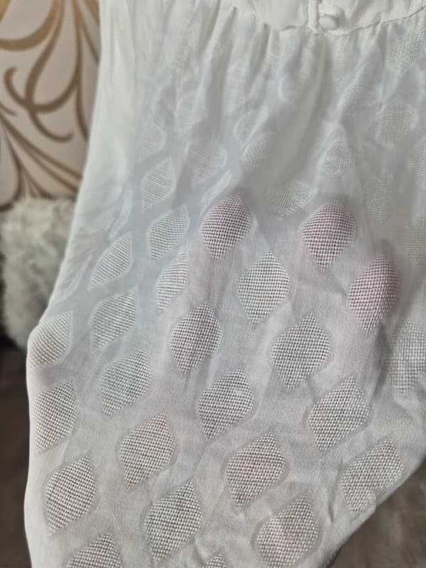 Next Next frill strappy cami top button detail front and back size 20
