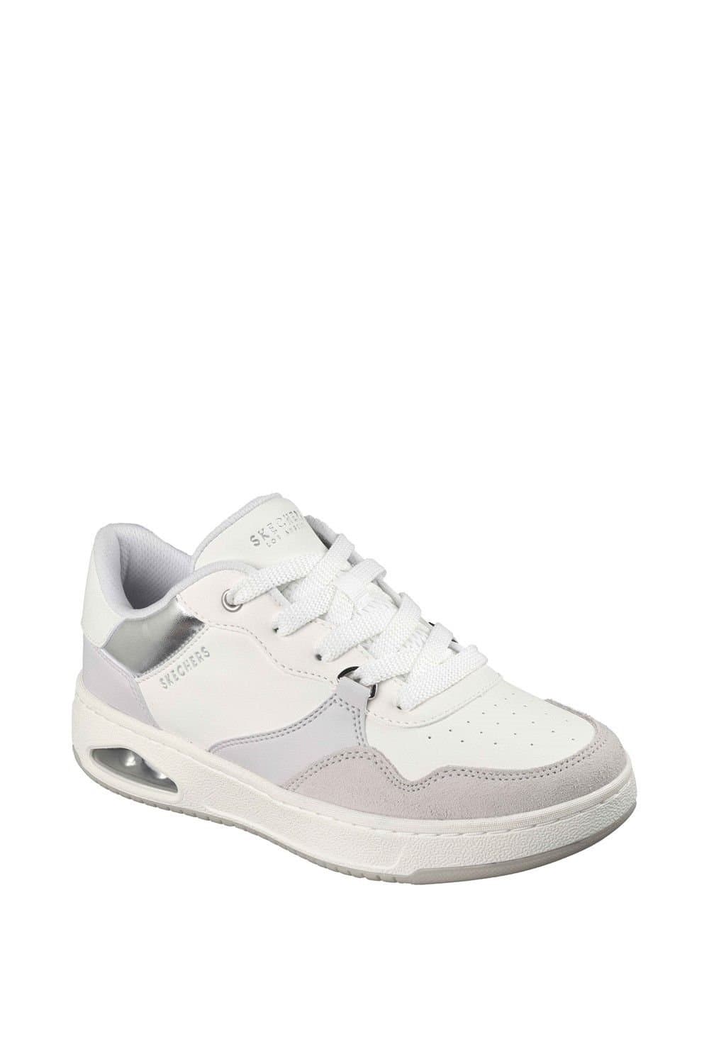 Skechers Skechers Women's UNO CTL - Subtle Shimmer Trainers in White