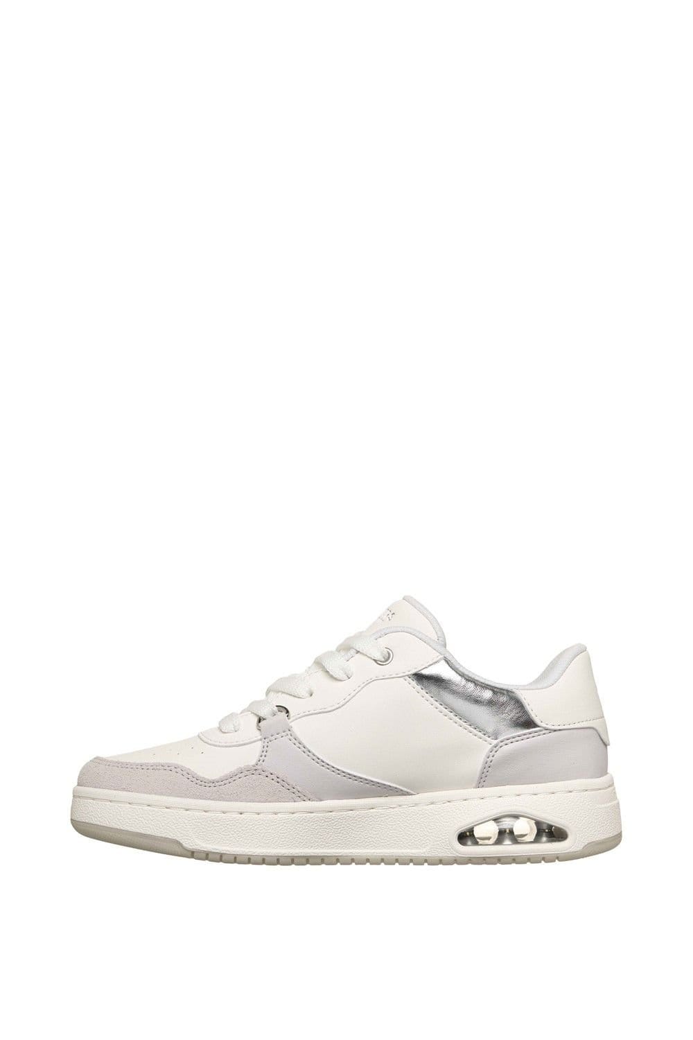 Skechers Skechers Women's UNO CTL - Subtle Shimmer Trainers in White - 4