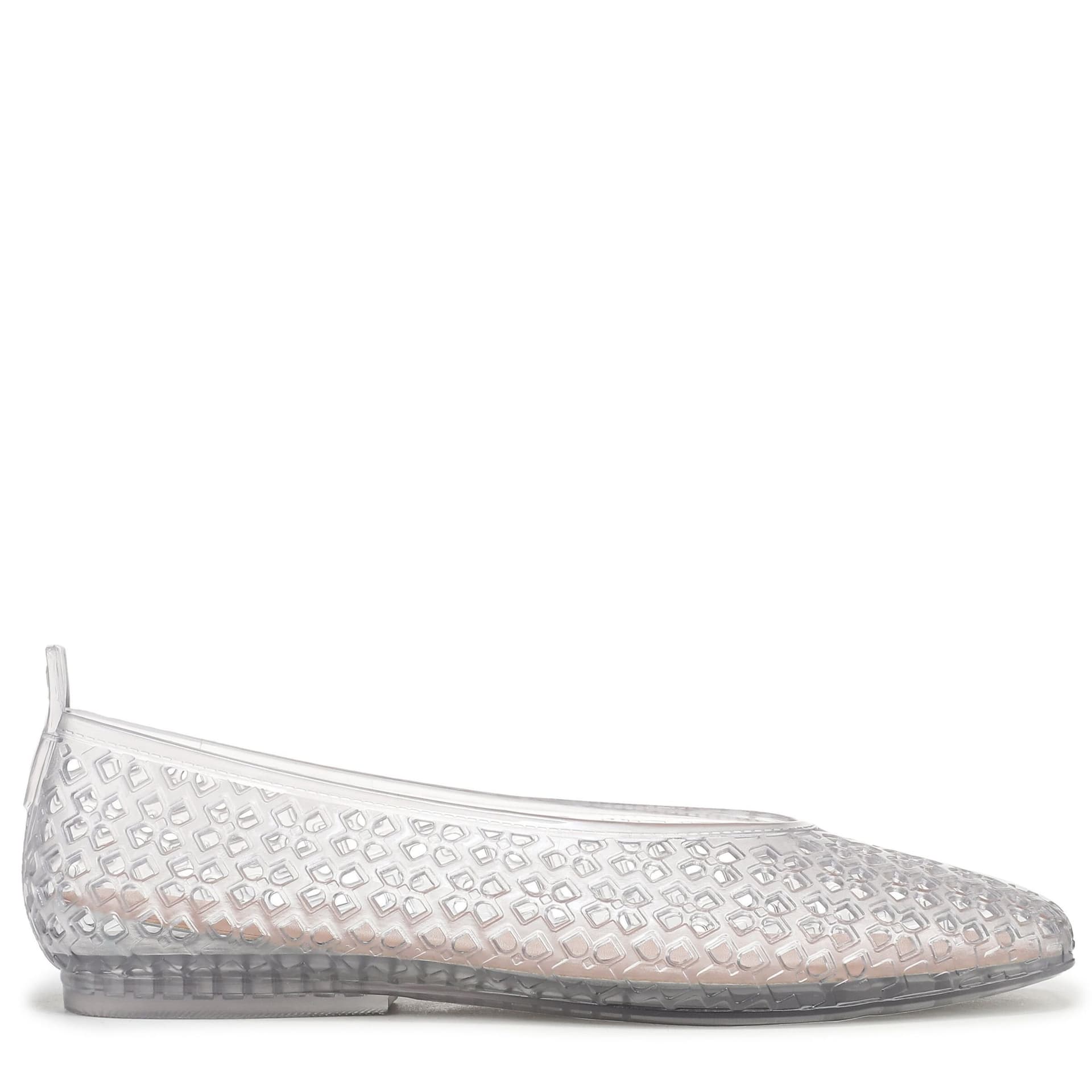 Naturalizer Naturalizer Women's Carla-Jelly Skimmer Ballerina shoe in Clear