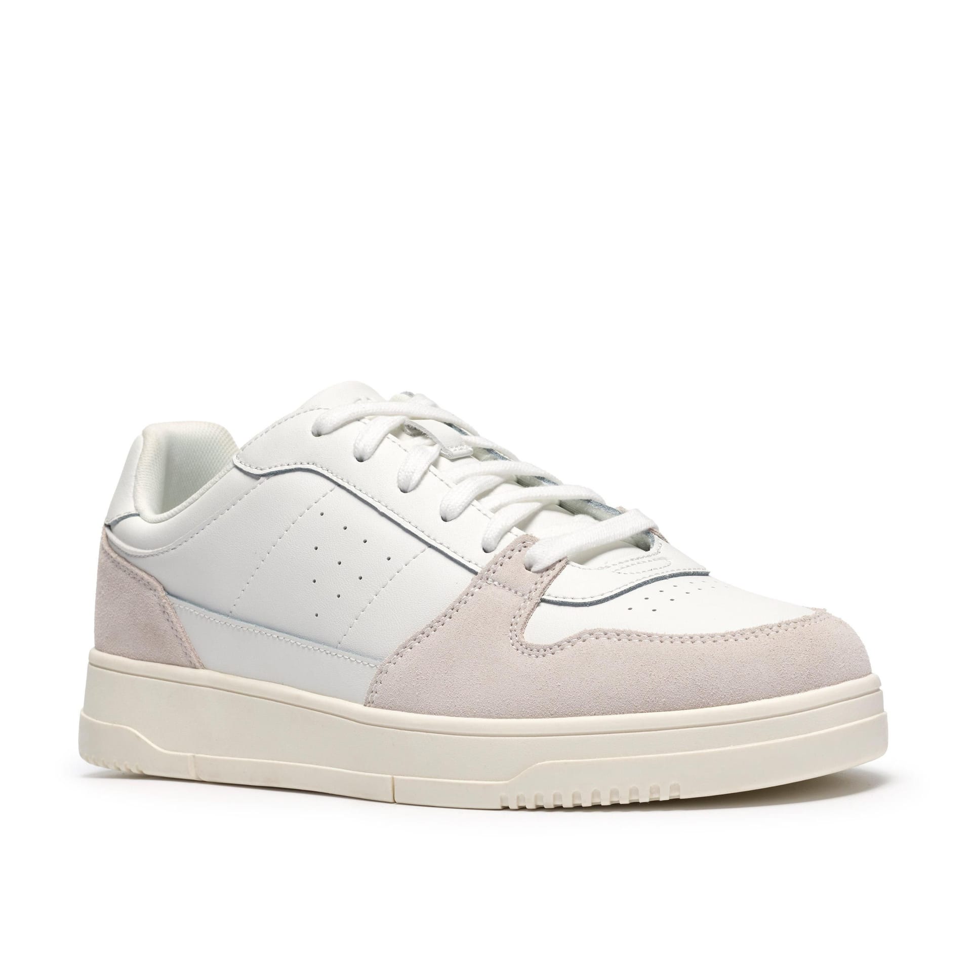 Clarks Clarks Men's Newick Lace White Trainers, Lace Up - 4