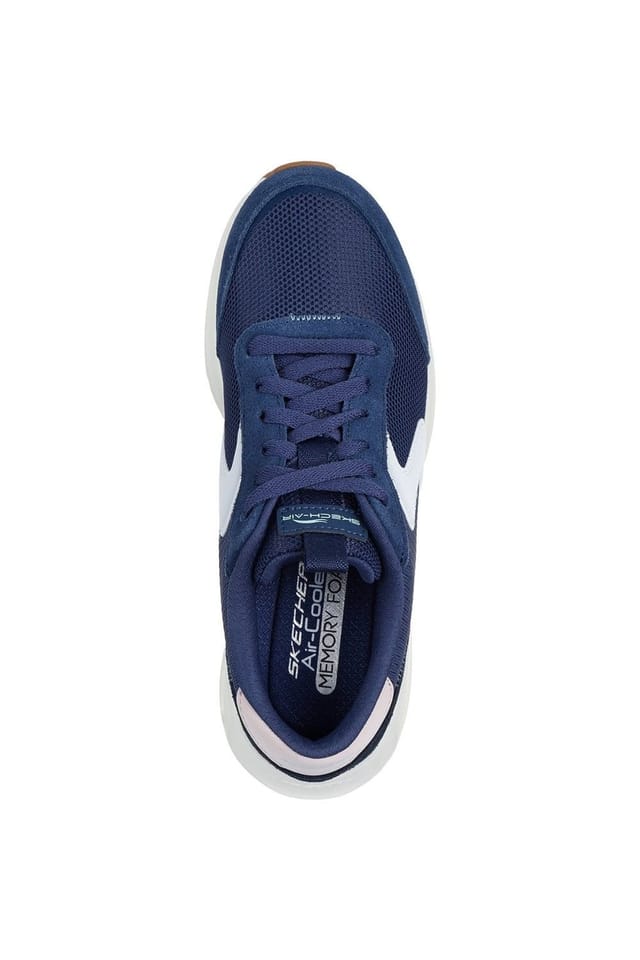 Skechers Skechers Women's Skech-Air Court Air Wave Trainers in Navy - 3