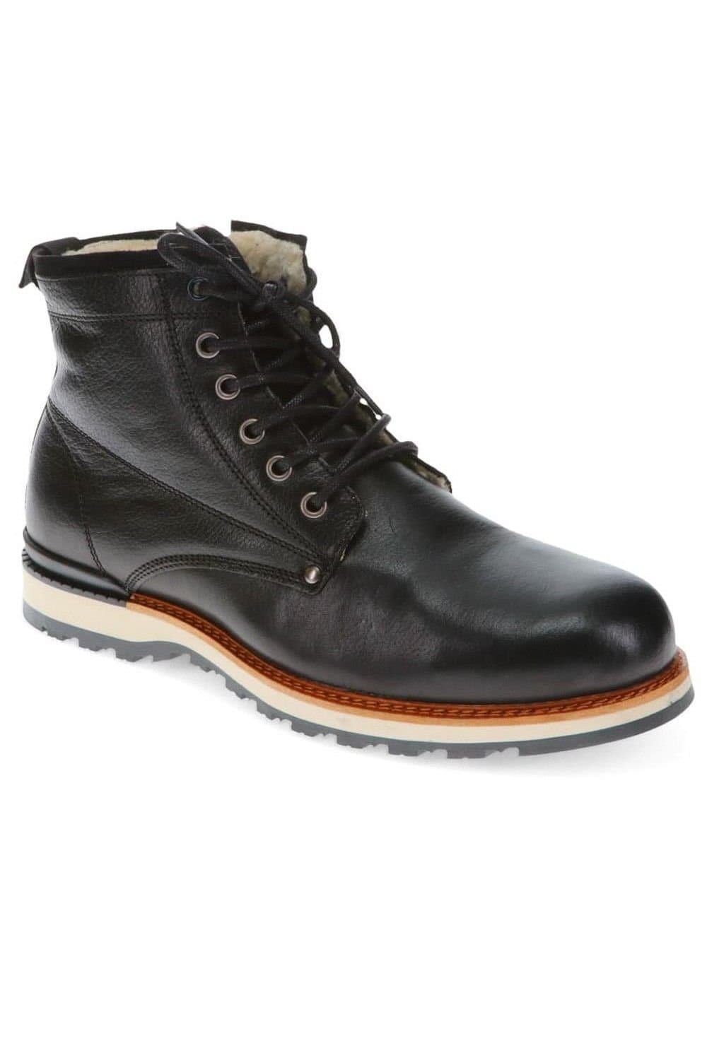 Jones Bootmaker Jones Bootmaker Black Leather Ankle Boots