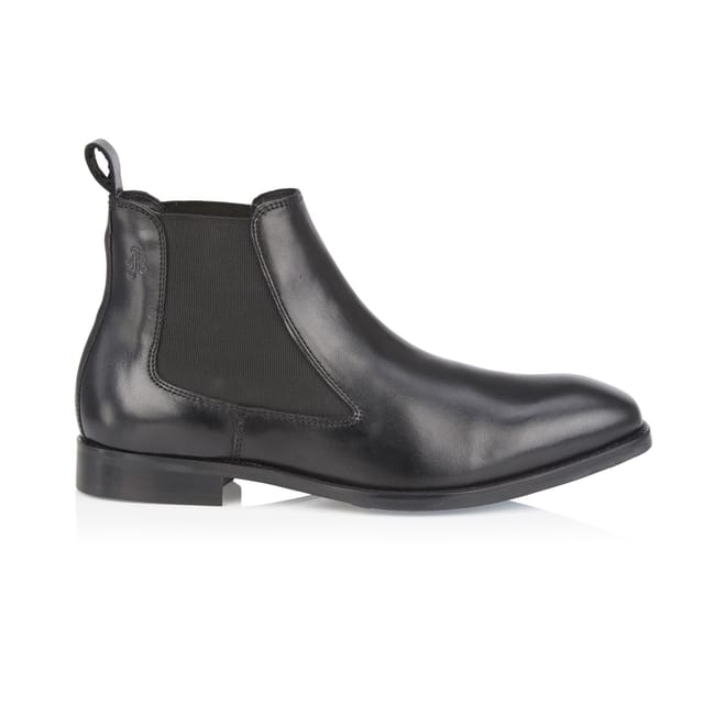 Amen Shoes Amen Shoes Men's Dundalk Leather Chelsea Boots in Black - 2