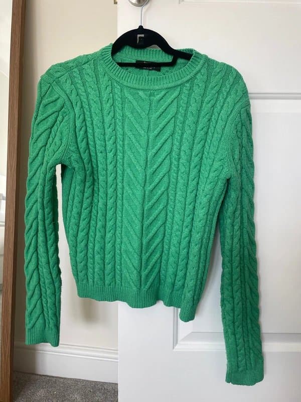 Bershka Green Jumper