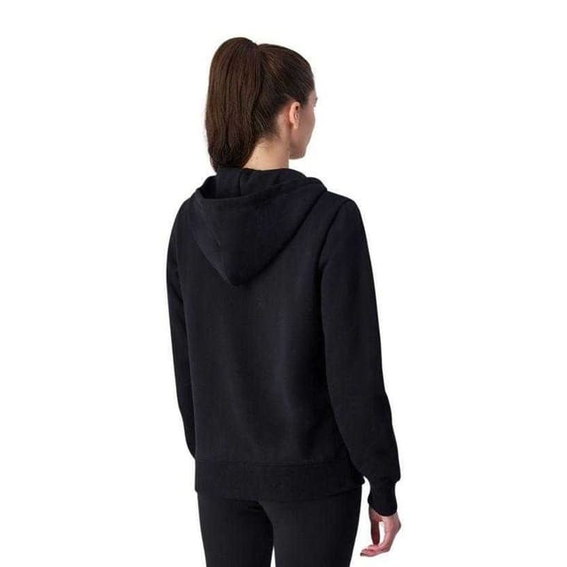 Champion Champion Women's Branded Sleeve Full Zip Hoodie in Black - 2