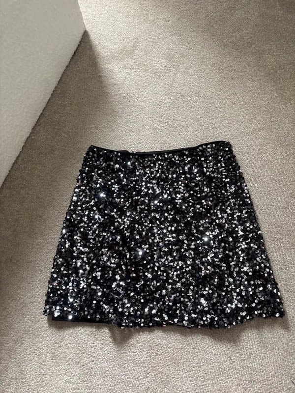 ASOS sequin skirt