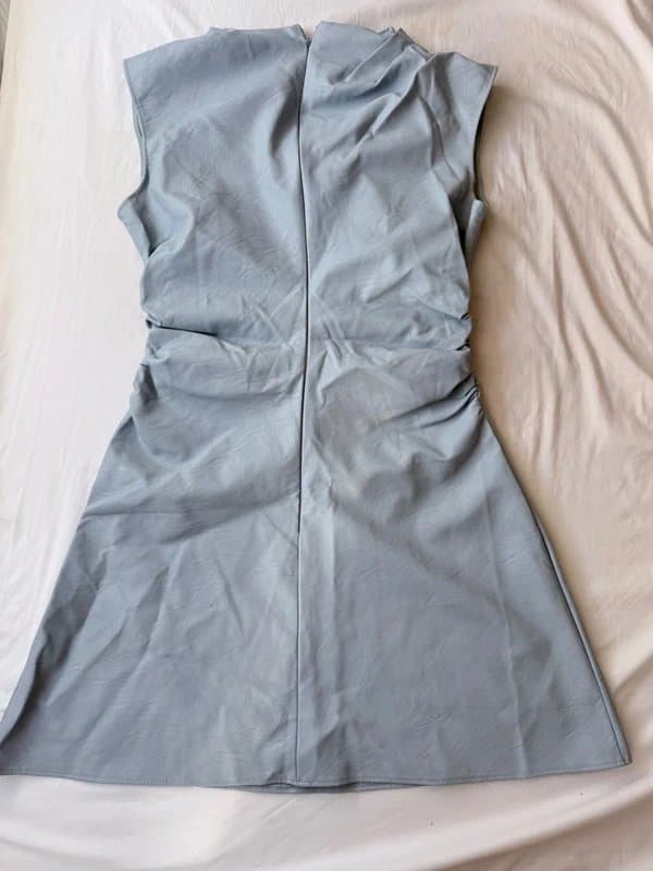ASOS Design Leather look mini dress