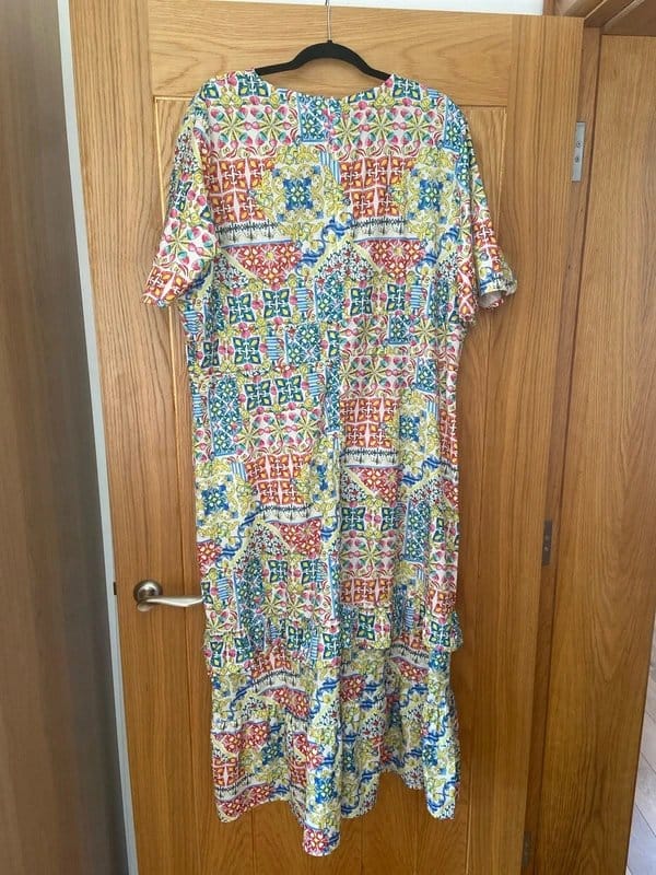 Never Fully Dressed Multi Floral Print Long Summer Dress