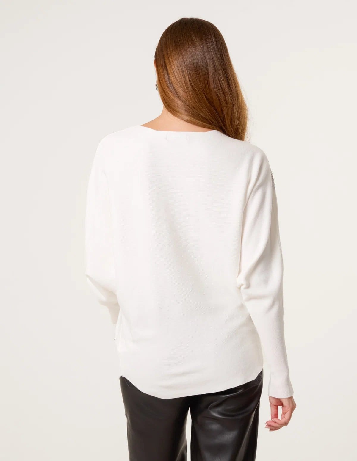Blue Vanilla Rhinestone Detailed Jumper - 4