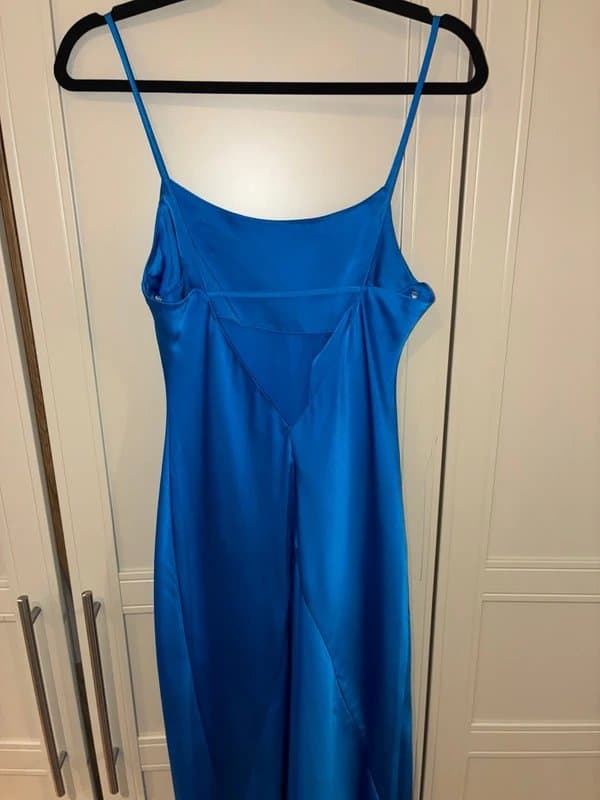 ASOS ASOS Blue Satin Dress