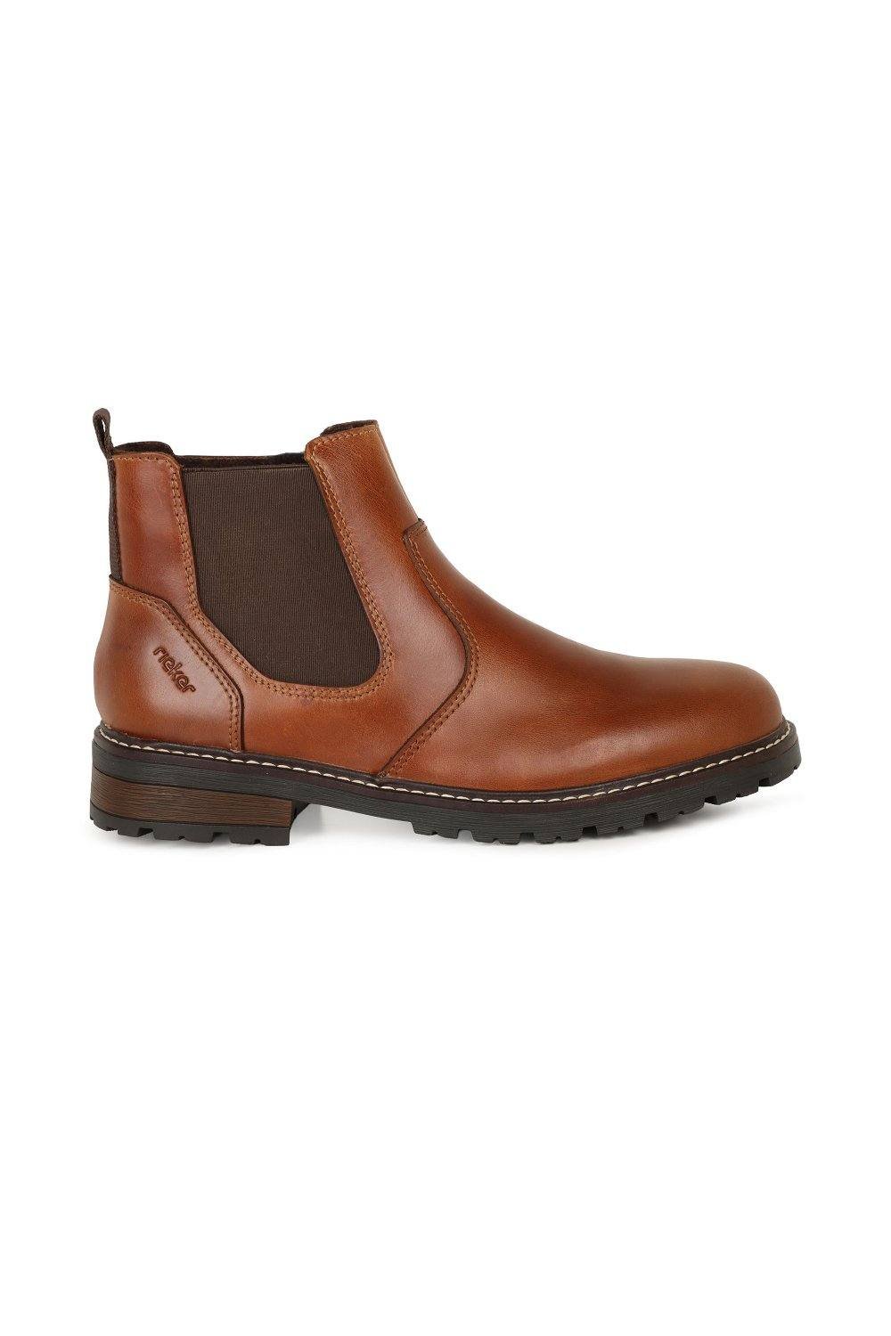 Rieker Rieker Men's 'Dallas' Chelsea Boots in Tan - 2