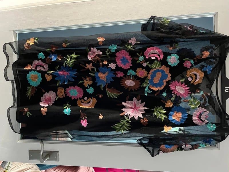 ASOS ASOS mesh floral dress