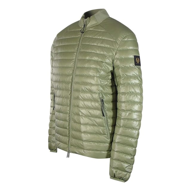 Belstaff Belstaff Men's Airframe Echo Green Shiny Down Filled Jacket - 3