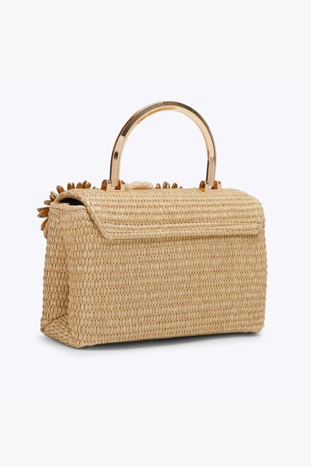 Carvela Carvela Women's 'Amara Top Handle' Bag in Beige - 3