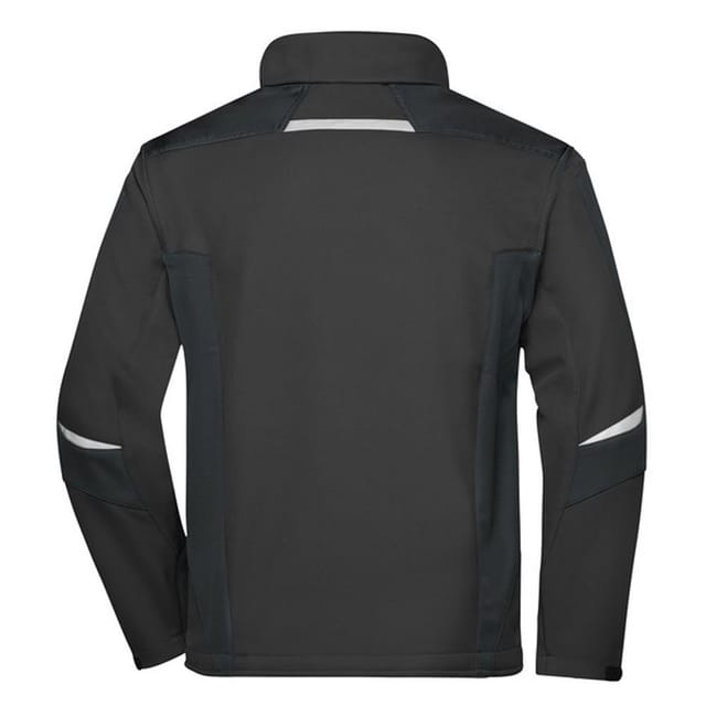 James and Nicholson James and Nicholson Men's Strong Soft Shell Jacket in Black - 2